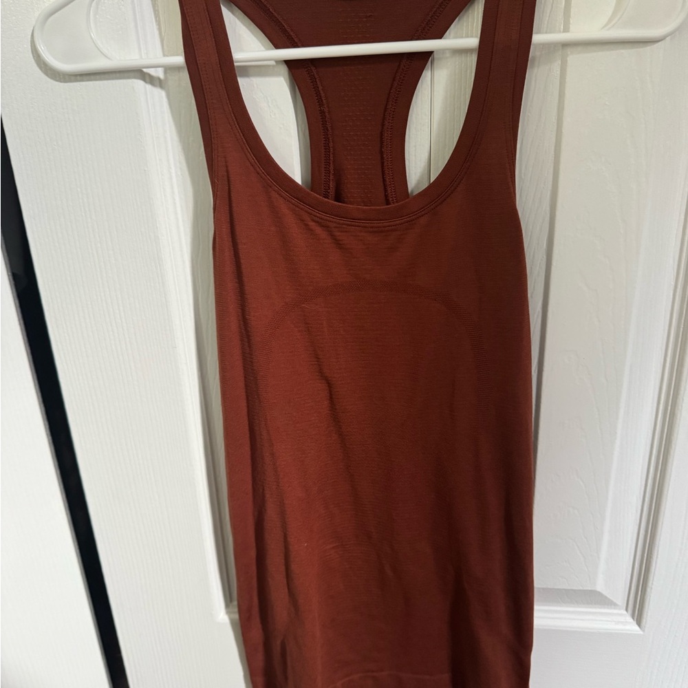 Lululemon Athletica Rust Tank Top